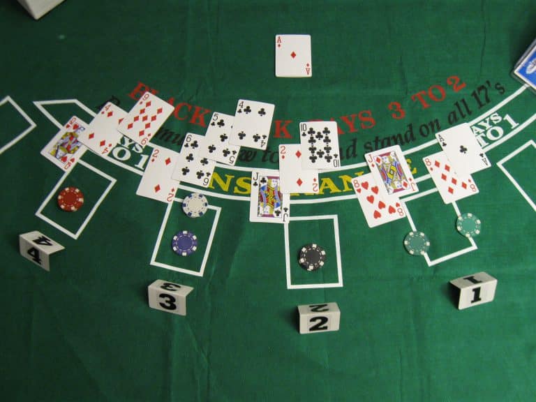 blackjack five card rule